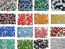 200g Soft-Glas Mosaiksteine