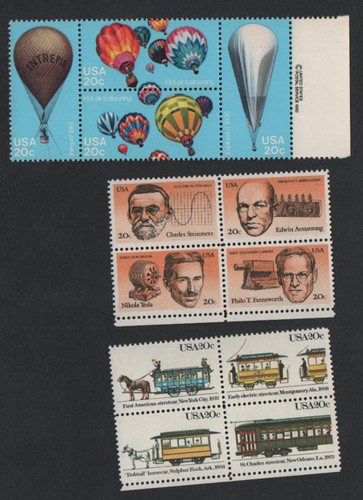 Usa 1983 3 viererblocks - 1983,,