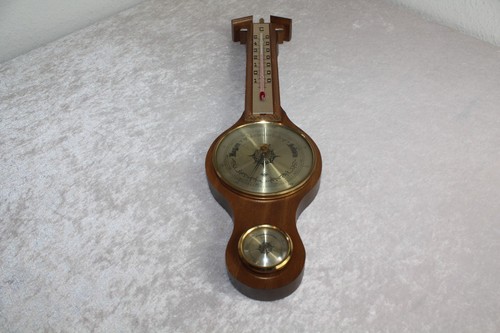 Barometer wetterstation eiche - wetterstation,