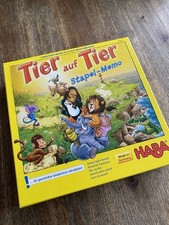 Tier auf Tier Stapel-Memo HABA Kinderspiel ab 5 Sehr Gut, Wie Neu! Memory