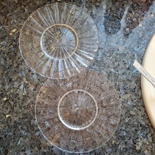 Villeroy & Boch 2 x Glas-Teller Paloma Picasso 22 cm Plätzchenteller. 