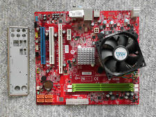 Mainboard Medion MSI MS-7366, CPU Pentium E6500, 4 GB RAM, Kühler Lüfter Blende