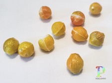 10 böhmische Glasperlen