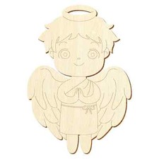 Holz Engel Junge - Deko