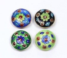 Cloisonne perle spacer - 1,