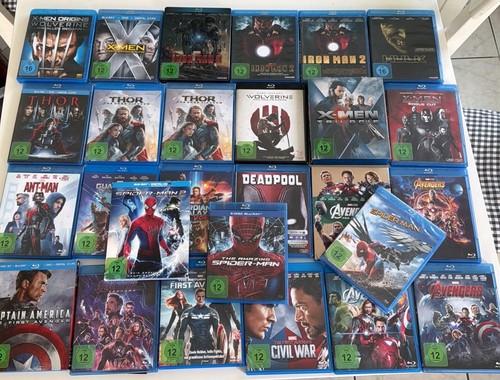 Marvel blu ray - blu-ray, sammlung