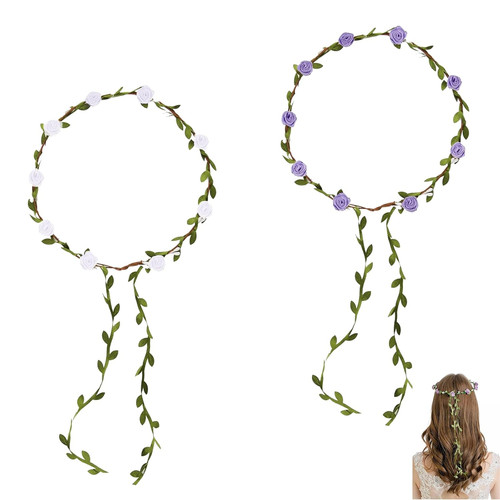 Blumenkranz haarschmuck set - haarschmuck,