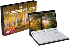 Magische Wälder Tischkalender 2021: Wochenkalender mit Terminplaner (KUNTH Tisch