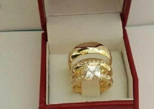 14k gold princess cut - 14k,
