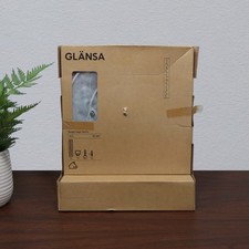 NEU UND VERPACKT Vintage IKEA weiß GLÄNSA Glansa Weihnachten hängende Netzlampe von Sigga Heimis
