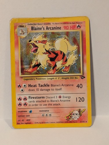 Pokemon blaine arcanine - pokemon,