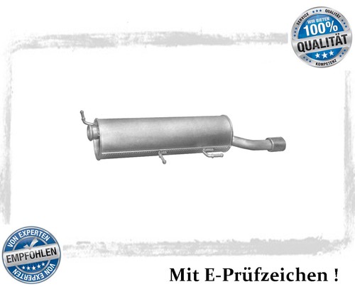 Endschalldämpfer für peugeot - für,