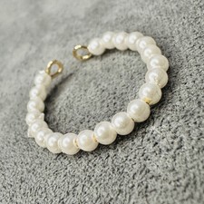 Ring Perlen vergoldet verstellbar Größe 58 Damen Schmuck Geschenk