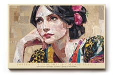 Paul Sinus Wandbild Portrait