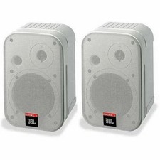 JBL Control 1 Weiß Passive Studiomonitor Lautsprecher Paar - Brandneu Originalverpackt