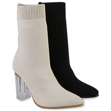 Damen Schlupfstiefeletten