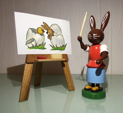 Osterhase häsin lehrerin - osterhase,