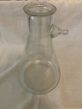 Absaugflasche Saugflasche Glas Höhe 26cm