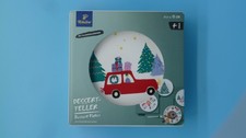 Tchibo - Dessertteller-Set 4-teilig - "Vier weihnachtliche Motive" - NEU / OVP
