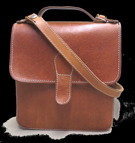 Schultertasche dickleder - schultertasche,