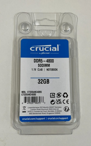 Crucial 32gb riegel - crucial, 1