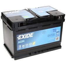 Autobatterie Exide EK720 72Ah