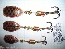 Original Mepps Spinner Aglia kupfer schwarze Punkte  zum Sparpreis
