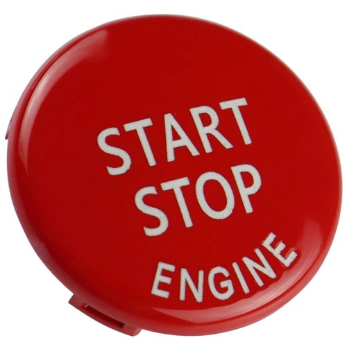 Start stop knopf rot glanz - stop,