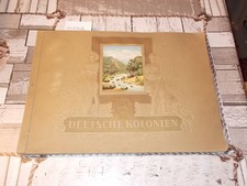 Deutsche Kolonien , Sammelbilder-Album , unvollständig , guter Zustand