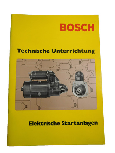Bosch technische unterrichtung - bosch,