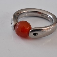 Tipit S  facettierte Carneolkugel