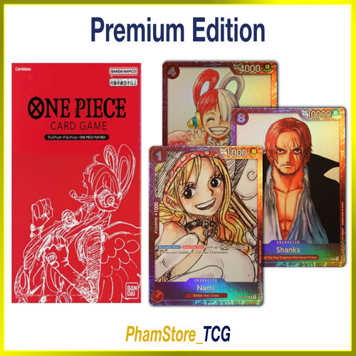 One piece premium - film, red