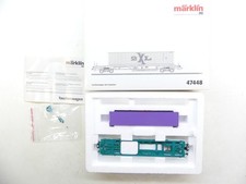 Märklin H0 47448 Taschenwagen mit Container, SNCB, AC, NEM, NEU in OVP #61702