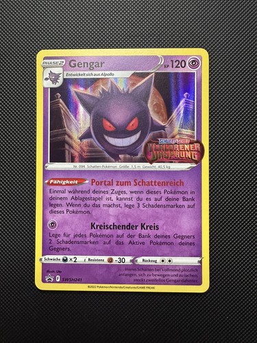 Pokemon gengar holo deutsch - gengar, |