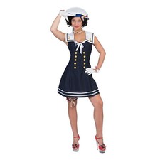 Damen-Kostüm Matrosin Sally