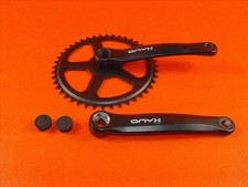 Retro Vintage Fahrrad Kurbelgarnitur amar onyx 4 Kant 44 Z NOS #7