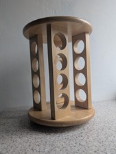 Vintage Holz drehbares