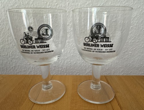Berliner weisse bierglas - 2x,