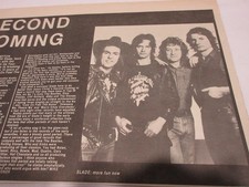 Slade  -  ½  page picture/ text from UK Magazin RECORD MIRROR 1981