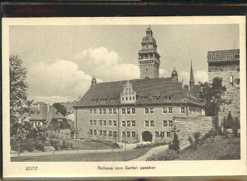 Zeitz sachsen anhalt rathaus - zeitz, sachsen-anhalt