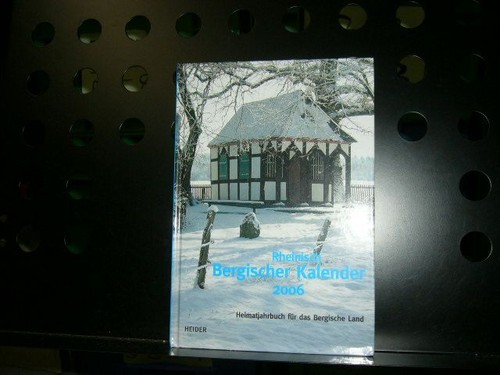 Rheinisch bergischer kalender - rheinisch-bergischer,
