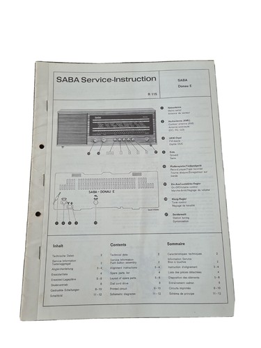 Original service manual - original,