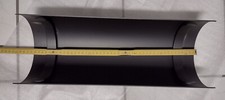  Hitzeschutz zwischen Ofenrohr und z.B. Wand DN 130 mm Länge 460 mm schwarz