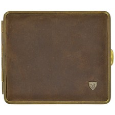 ZIGARETTENETUI - LEDER - Braun