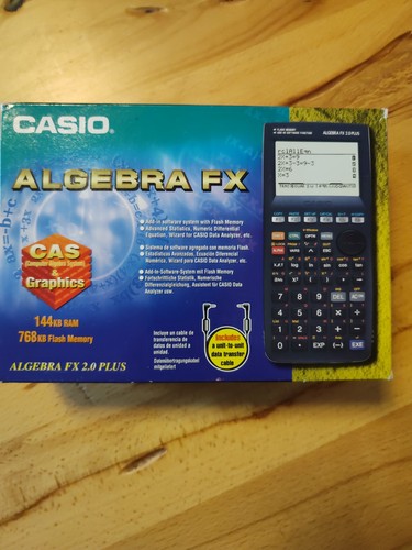 Casio algebra 0 - casio, plus