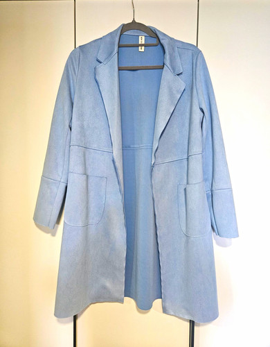 Blauer mantel - blauer,