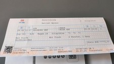 Zugticket für 3 Personen am 28.08.25 von Traunstein nach Wien