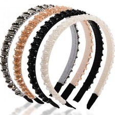 4er Pack Strass Stirnband