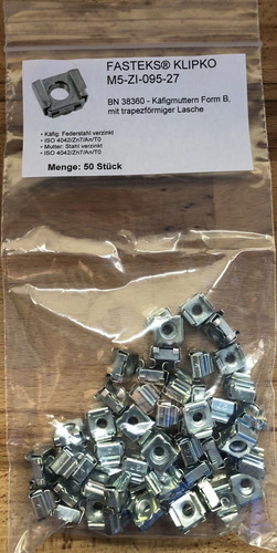 Stk käfigmutter m5 - käfigmutter,