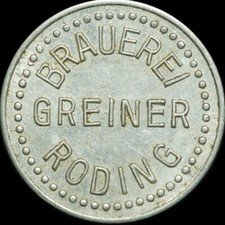 BIERMARKE: "1 Bier". BRAUEREI